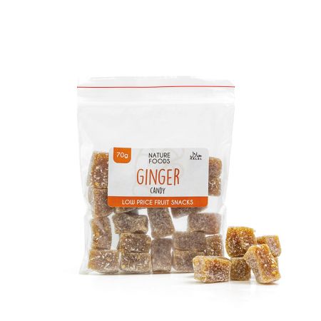 Ginger Candy (70g) | Nature Foods UK