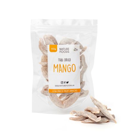 Sweet Dried Mango (150g) | Nature Foods UK